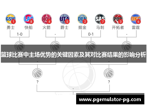 篮球比赛中主场优势的关键因素及其对比赛结果的影响分析