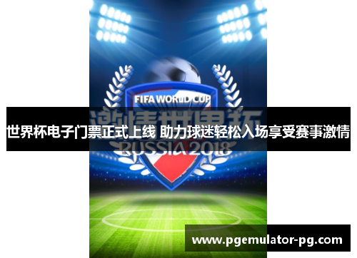 世界杯电子门票正式上线 助力球迷轻松入场享受赛事激情